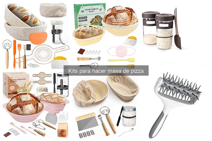 Mejores lugares para comprar kits de masa de pizza a buen precio