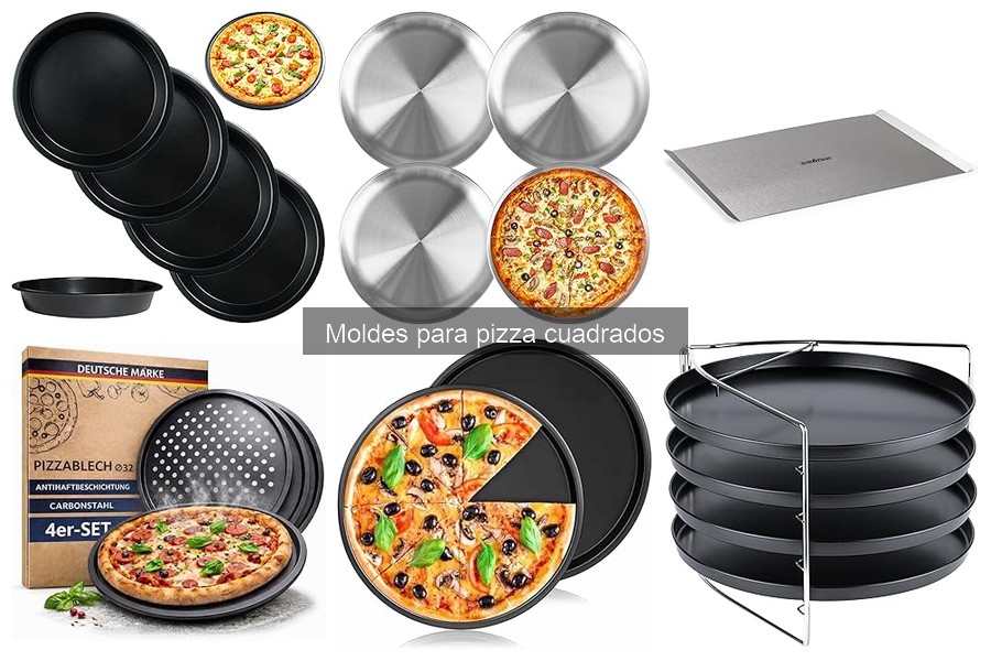 Mejores lugares para comprar moldes cuadrados para pizza