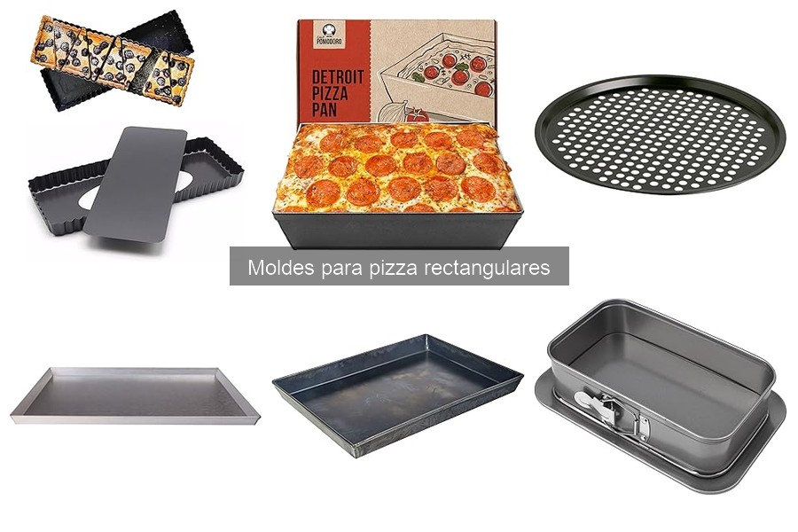 Mejores lugares para comprar moldes para pizza rectangulares