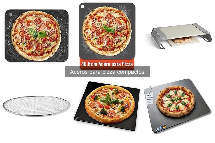Mejores marcas de aceros para pizza compactos en 2023