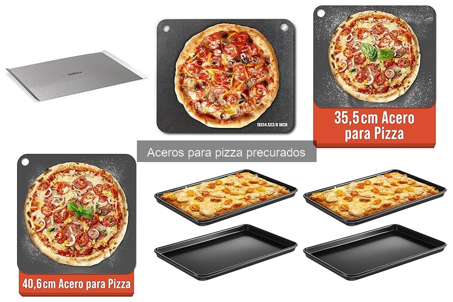 Mejores marcas de aceros precurados para pizza en 2023