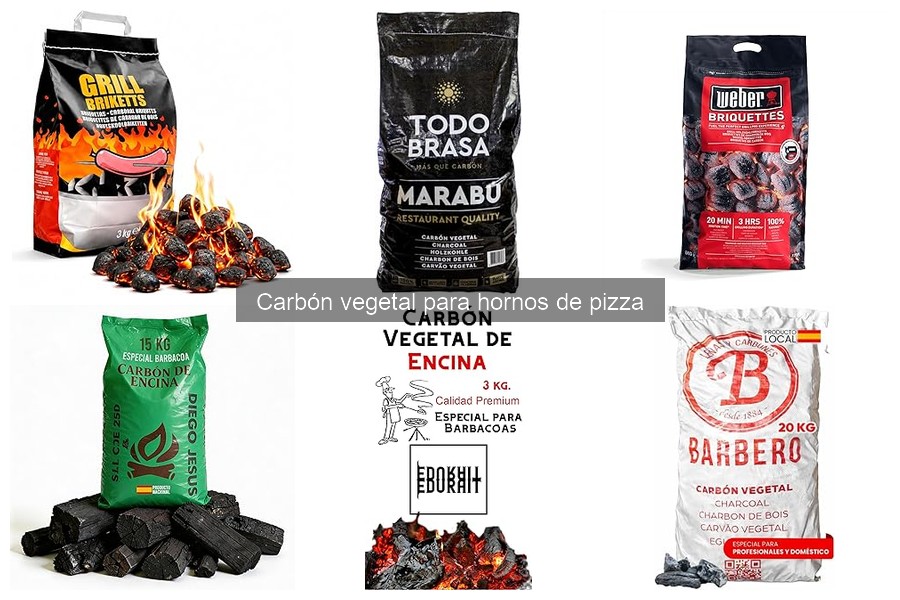 Mejores marcas de carbón vegetal para hornos de pizza