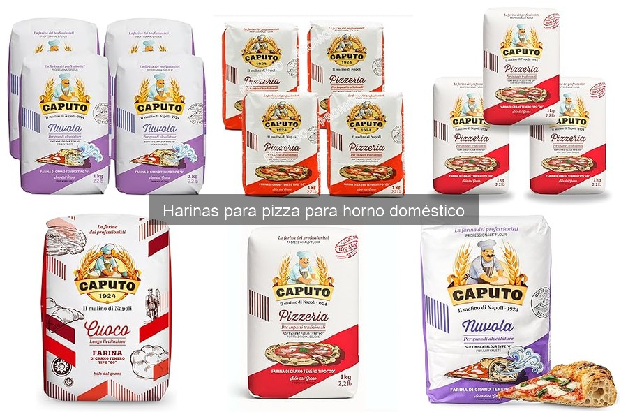 Mejores marcas de harina para hacer pizza en casa