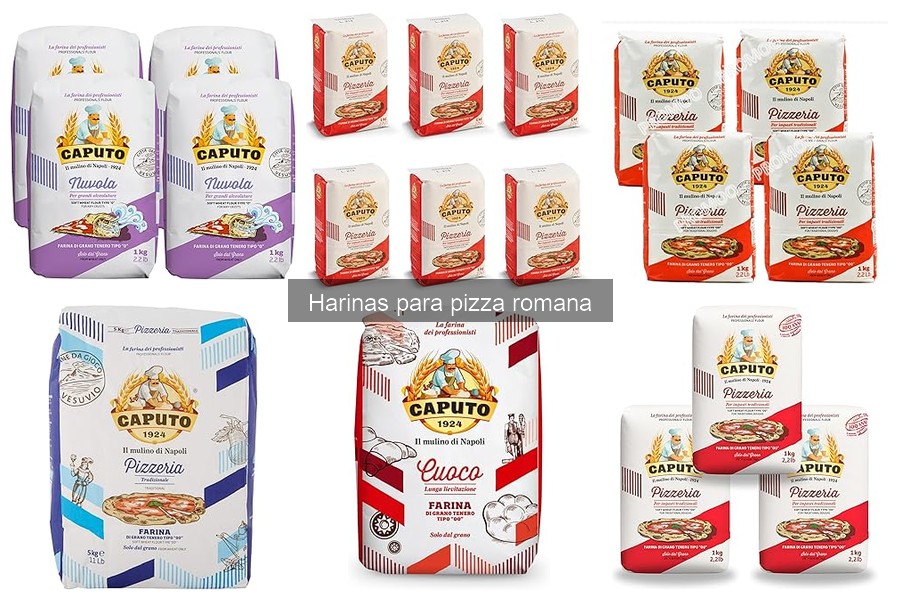 Mejores marcas de harina para pizza romana comparativa