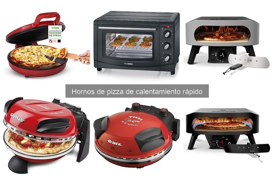 Mejores marcas de hornos de pizza de calentamiento rápido