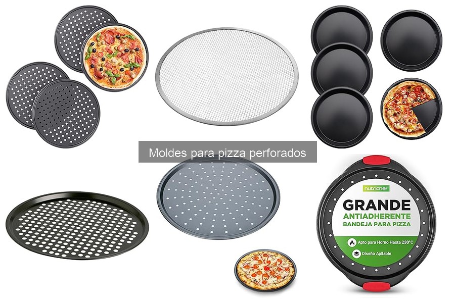 Mejores marcas de moldes para pizza perforados en 2023