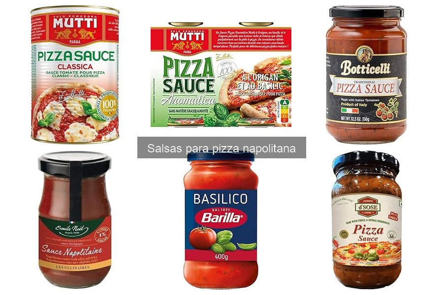 Mejores marcas de salsa para pizza napolitana en 2023