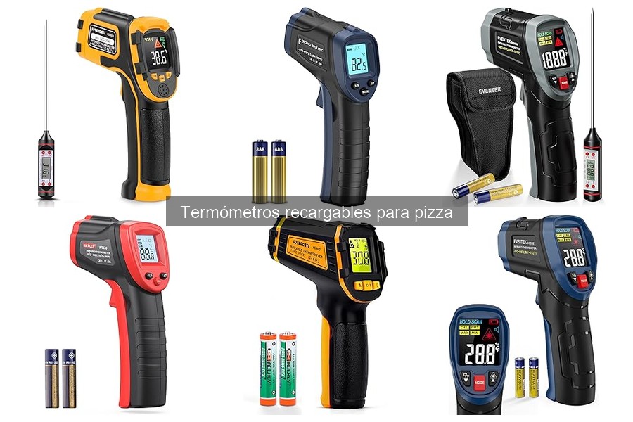 Mejores marcas de termómetros recargables para pizza