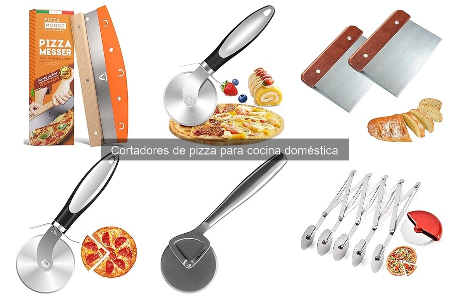 Mejores materiales para cortadores de pizza en casa