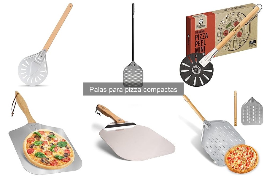 Mejores materiales para palas para pizza compactas