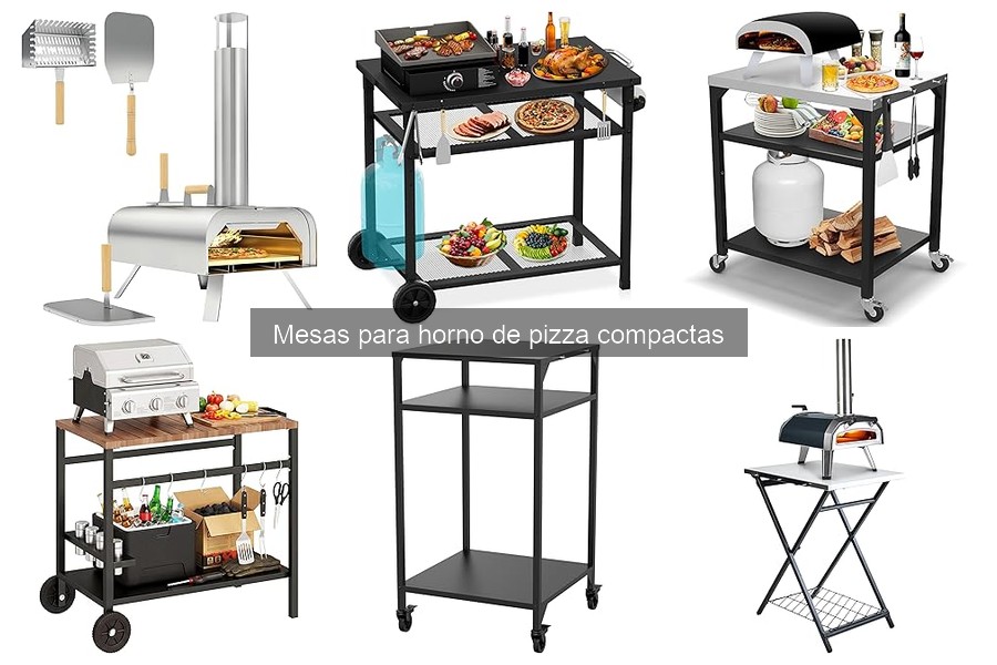Mejores mesas para horno de pizza compactas en 2023