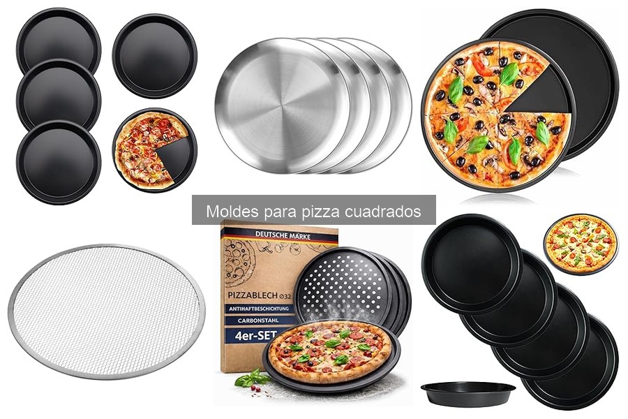 Mejores moldes cuadrados para pizza en Amazon en 2023
