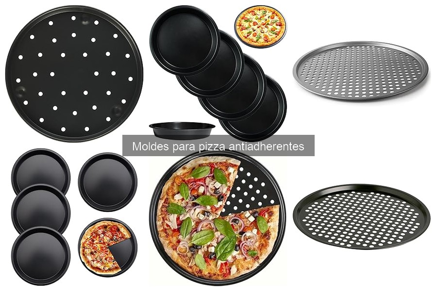 Mejores moldes para pizza antiadherentes: guía de compra