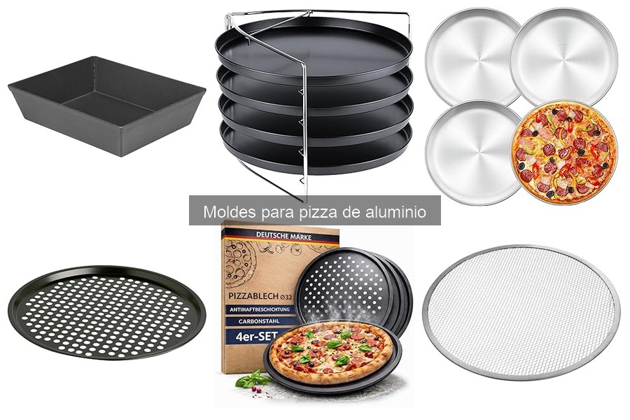 Mejores moldes para pizza de aluminio: comparativa 2023