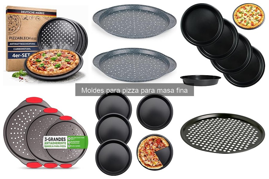 Mejores moldes para pizza de masa fina en 2023