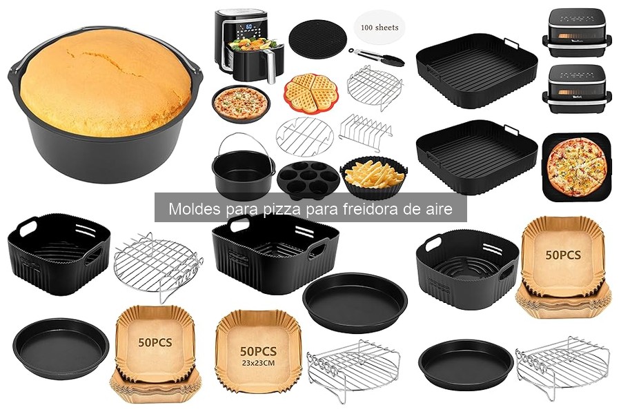 Mejores moldes para pizza en freidoras de aire 2023