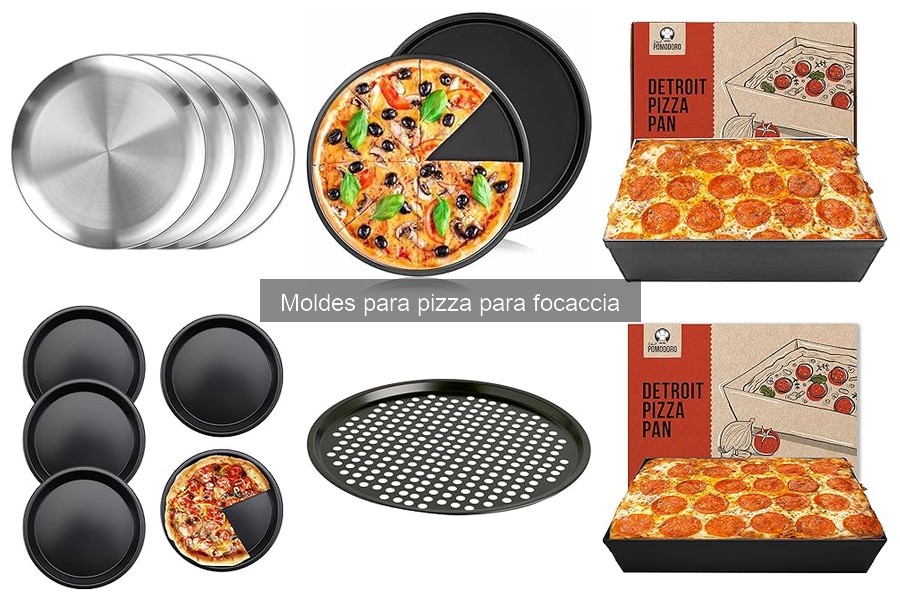 Mejores moldes para pizza focaccia 2023: Top opciones