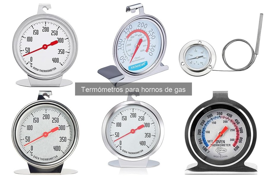 Mejores ofertas de termómetros para hornos de gas