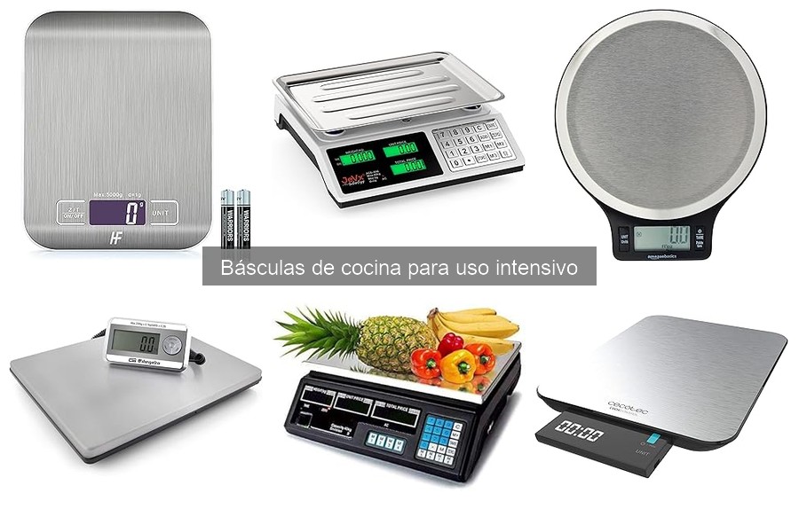 Mejores ofertas en básculas de cocina para uso intensivo