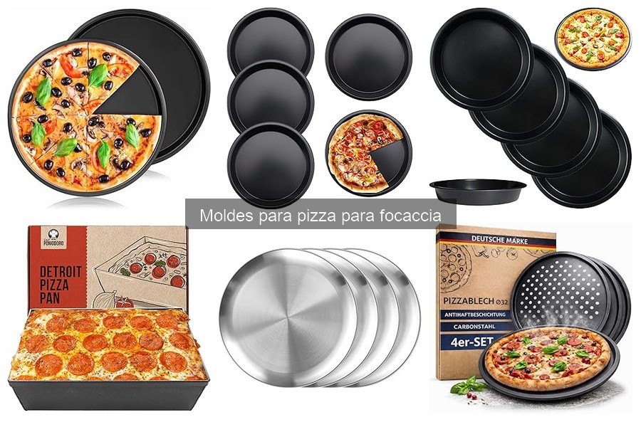 Mejores ofertas en moldes para pizza focaccia 2023