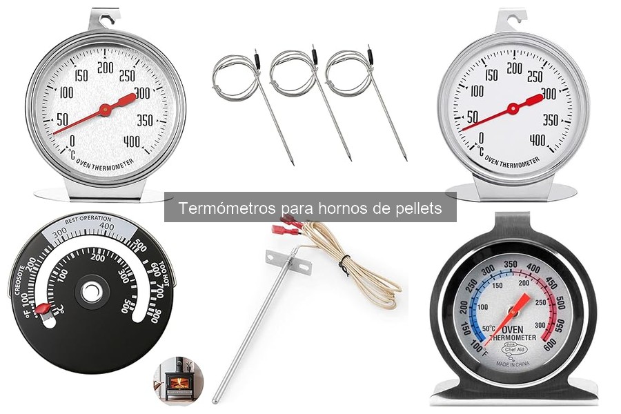 Mejores ofertas y precios de termómetros para hornos de pellets
