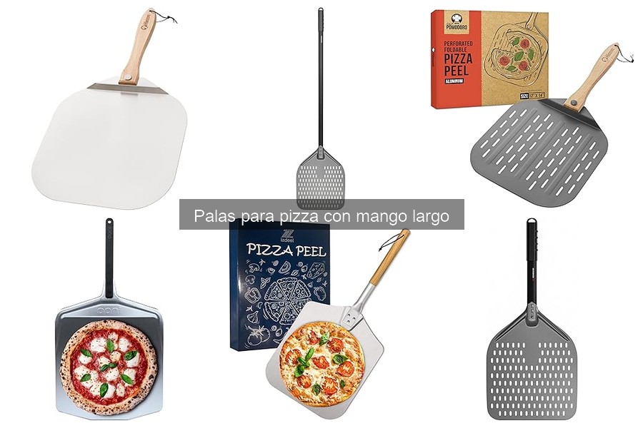 Mejores palas para pizza con mango largo: comparativa 2023