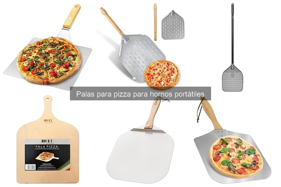 Mejores palas para pizza en hornos portátiles 2023