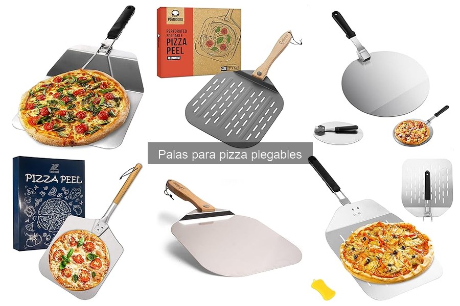 Mejores palas para pizza plegables en 2023: comparativa