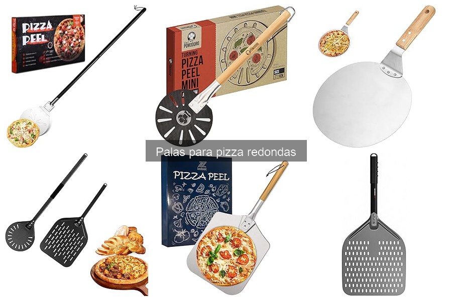 Mejores palas para pizza redondas para principiantes
