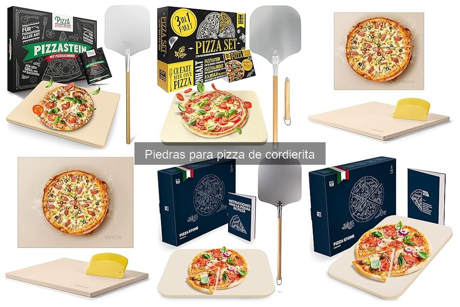 Mejores piedras para pizza de cordierita del mercado