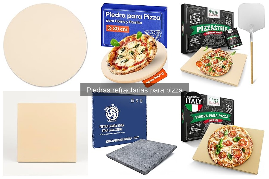 Mejores piedras refractarias para pizza en 2023: Comparativa