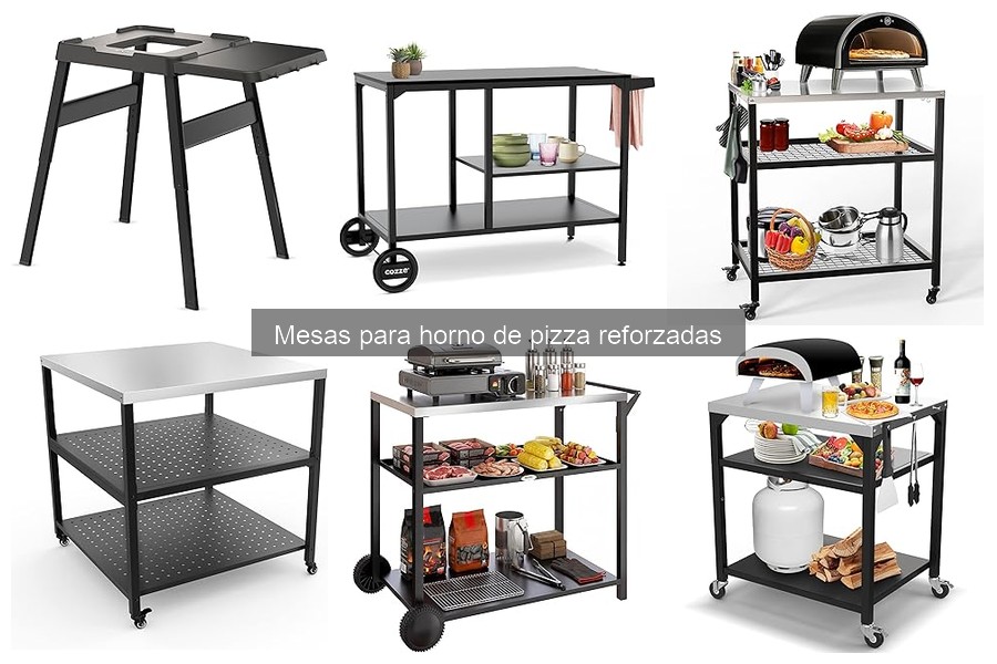 Mejores precios de mesas reforzadas para horno de pizza