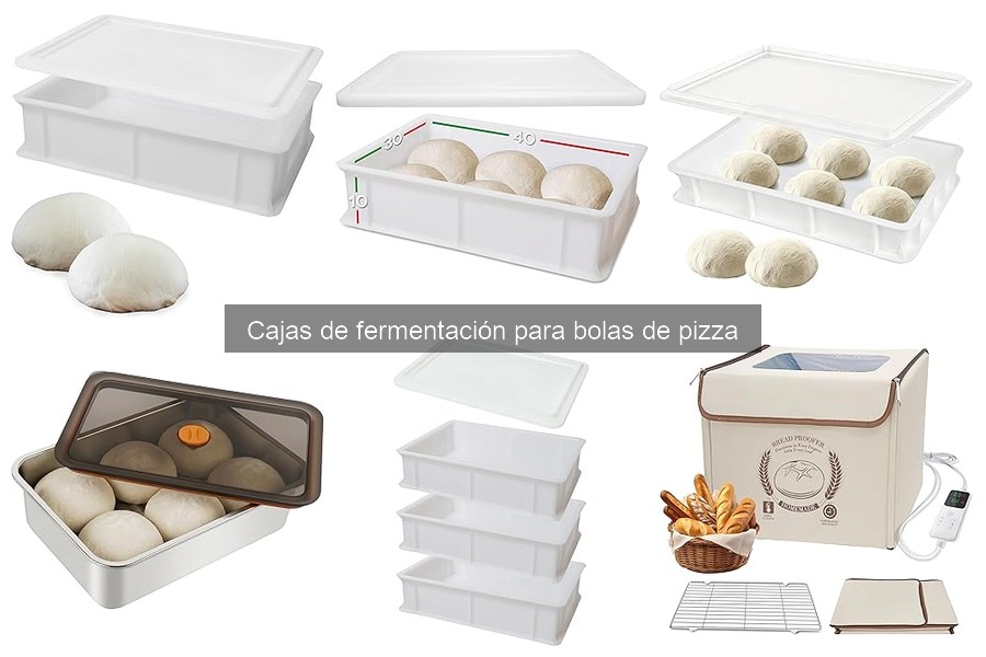 Mejores precios en cajas de fermentación para pizza