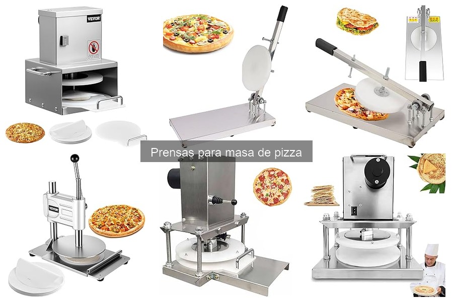 Mejores prensas para masa de pizza para uso doméstico