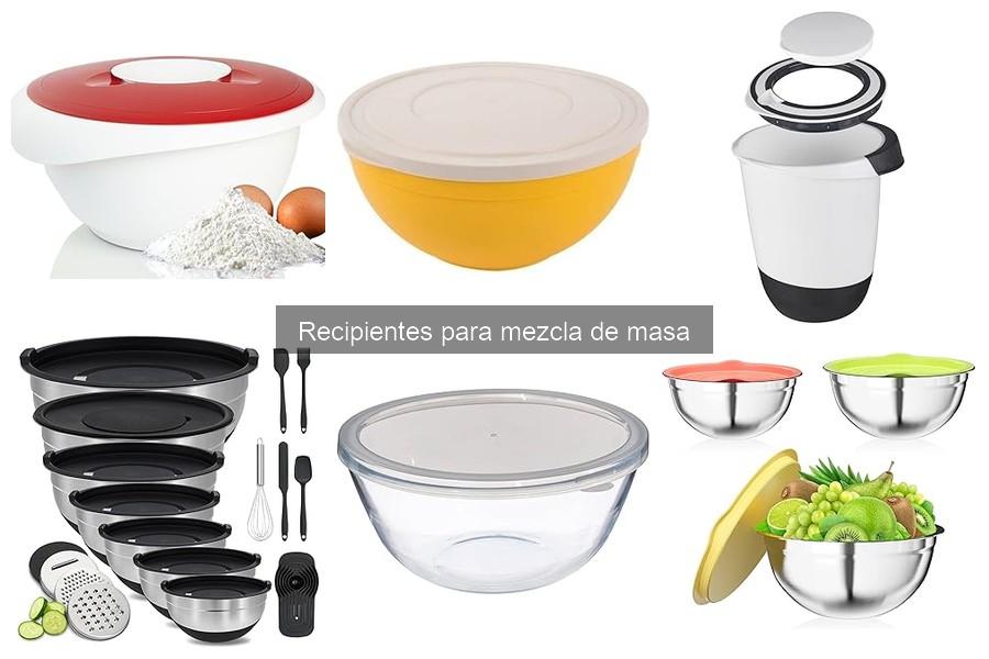 Mejores recipientes para mezclar masa para principiantes