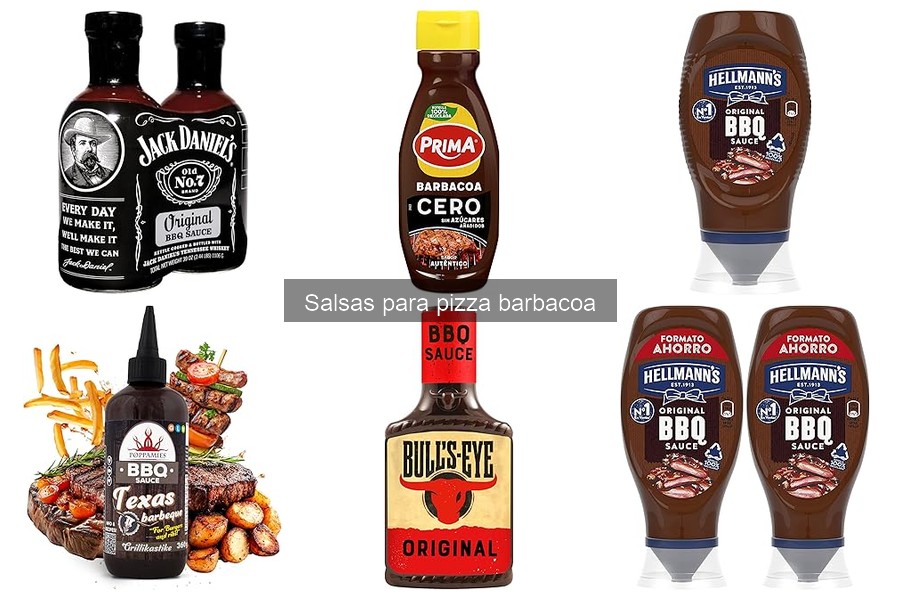 Mejores salsas barbacoa para pizza: comparativa de marcas