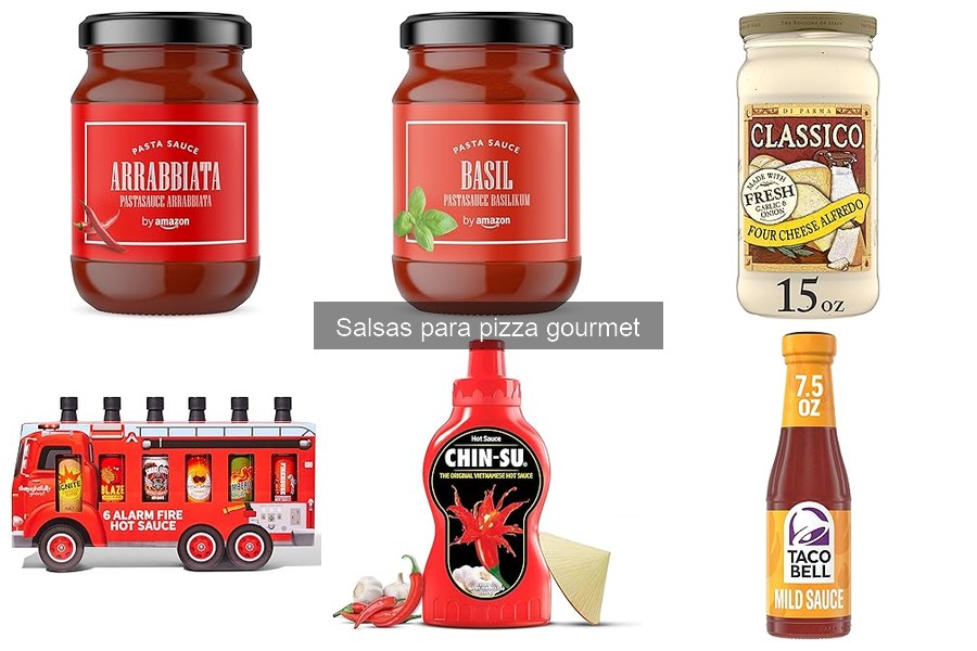 Mejores salsas para pizza gourmet: comparativa de sabores