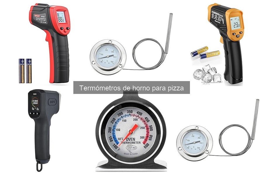 Mejores termómetros de horno para pizza: comparativa 2023