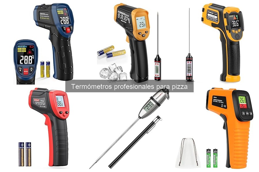 Mejores termómetros infrarrojos para pizza: características y precios