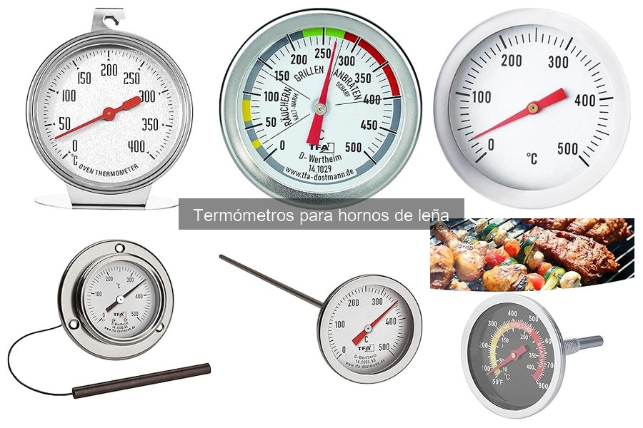 Mejores termómetros para hornos de leña en 2023