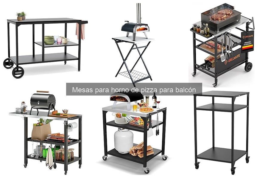 Mejores tiendas online para comprar mesas de horno de pizza