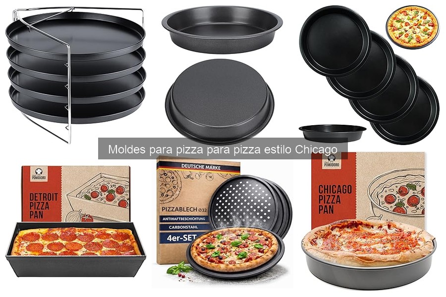 Mejores tiendas para comprar moldes de pizza estilo Chicago