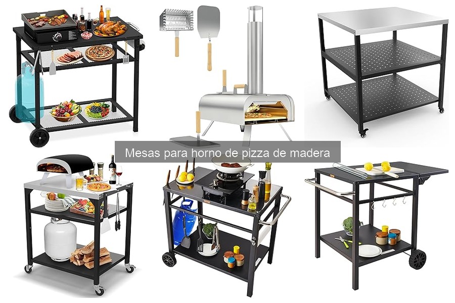 Mesa para horno de pizza de madera: ¿Qué es y para qué sirve?
