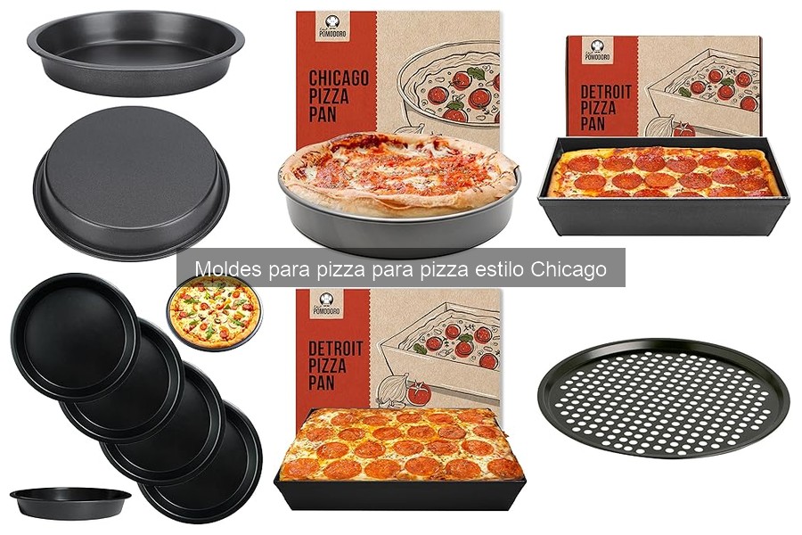 Moldes para pizza estilo Chicago: ¿Qué son y cómo elegirlos?