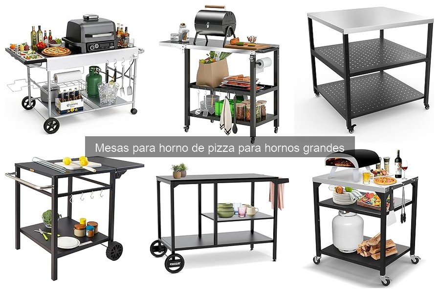 Monta fácilmente tu mesa para horno de pizza en 5 pasos