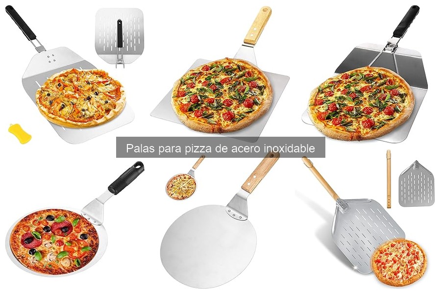 ¿Necesitas una pala de acero inoxidable para pizza?