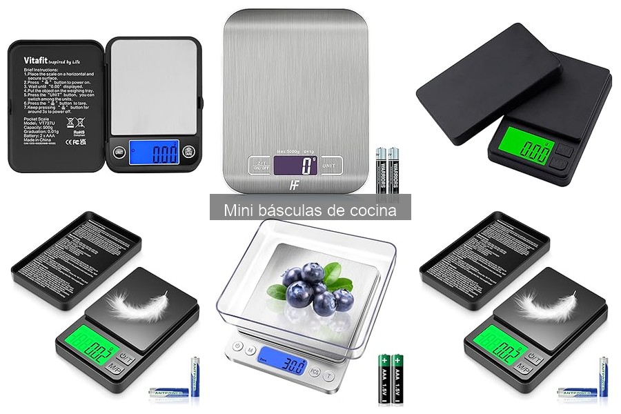 Ofertas y precios de mini básculas de cocina 2023
