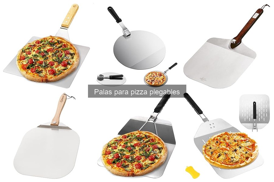 Opciones de palas para pizza plegables para exteriores