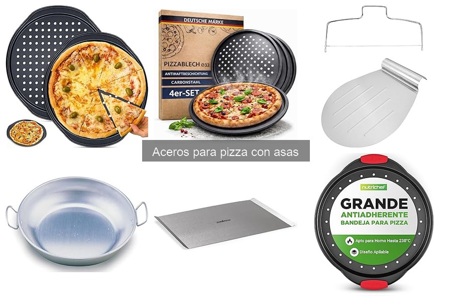 Opiniones de aceros para pizza con asas: ¿valen la pena?