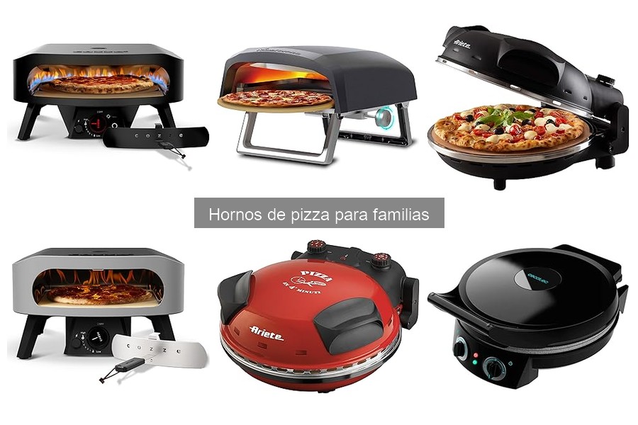 Opiniones de hornos de pizza para familias: mejores modelos